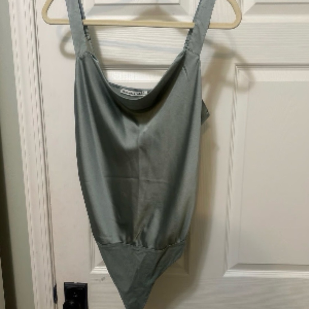 Abercrombie & Fitch Gray Bodysuit